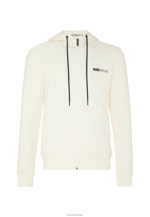Mexx Hooded Cardigan Off White Beige 0T44H603 Men