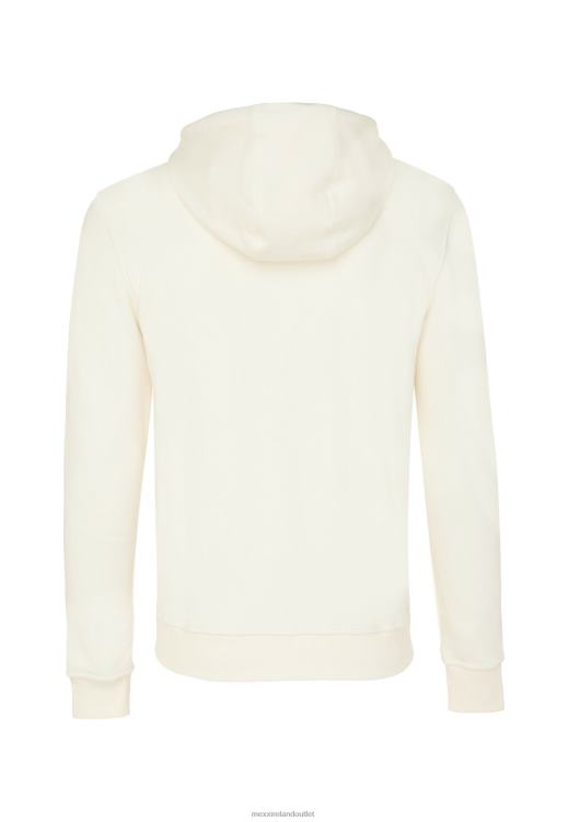 Mexx Hooded Cardigan Off White Beige 0T44H603 Men