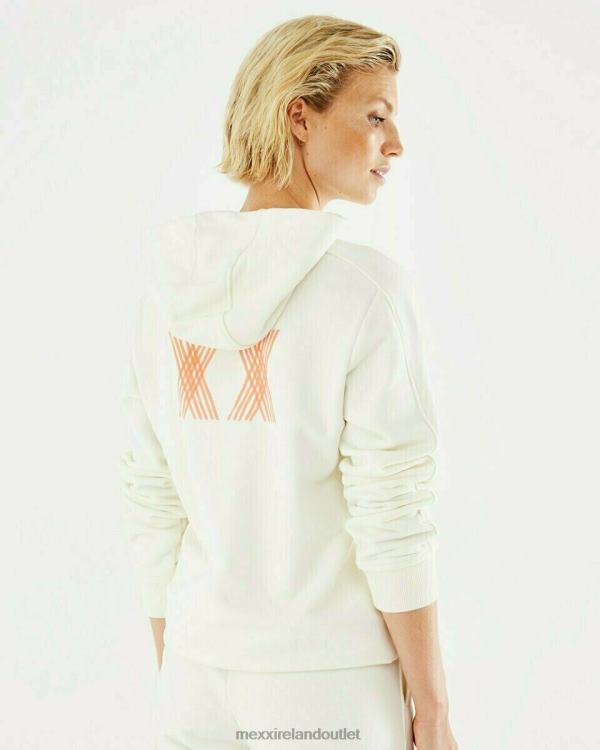 Mexx Hooded Sweater Off White 0T44H411 Women