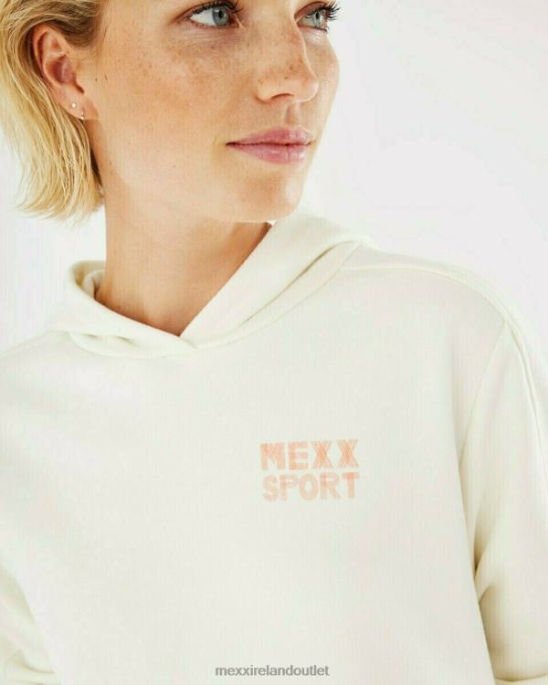 Mexx Hooded Sweater Off White 0T44H411 Women