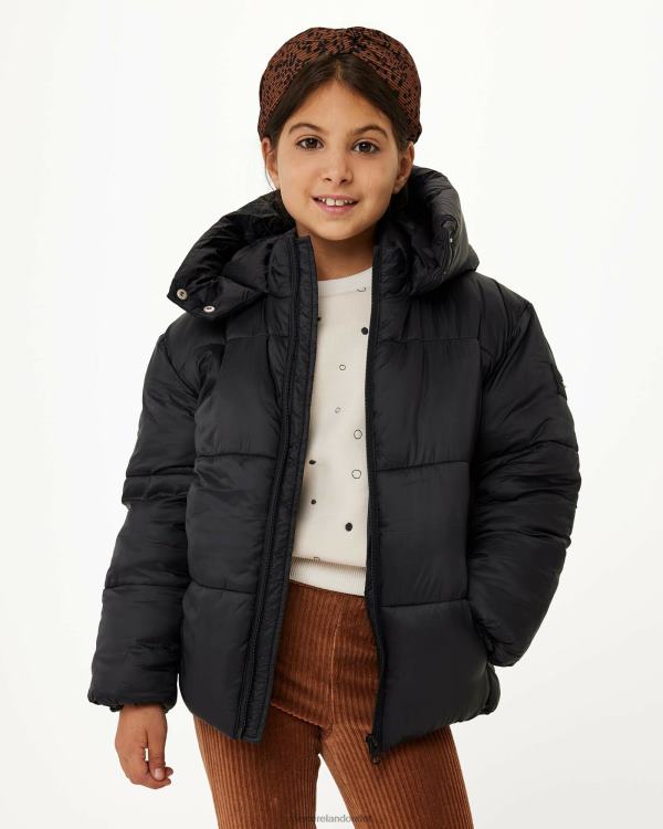 Mexx Hooded padded jacket Black Schwarz 0T44H822 Girls