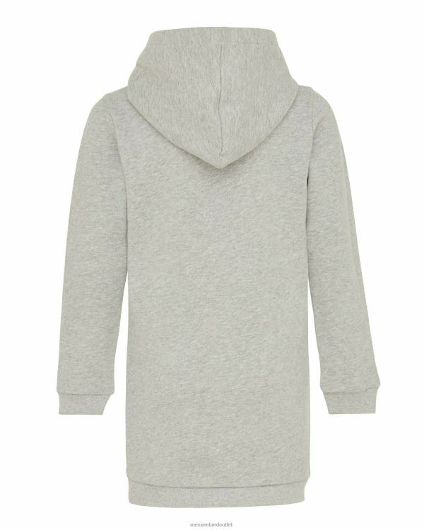 Mexx Hooded sweat dress Melee Grey 0T44H838 Girls