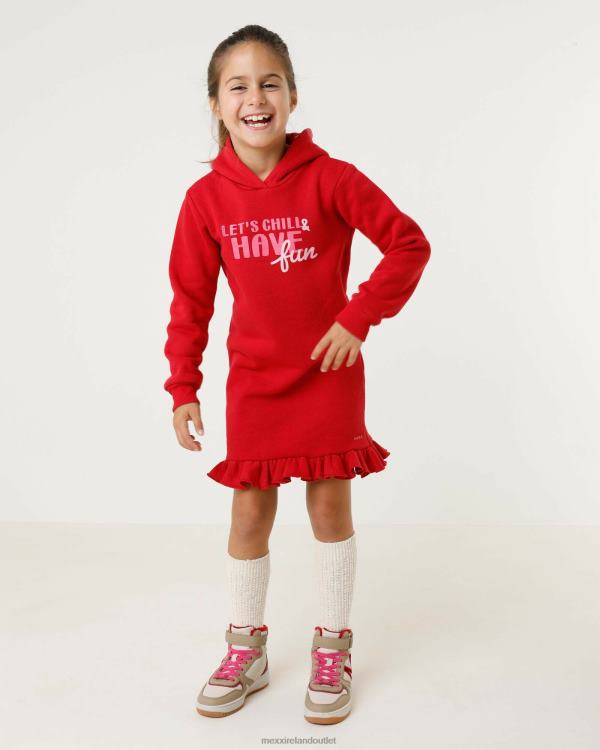 Mexx Hooded sweat dress Red 0T44H818 Girls