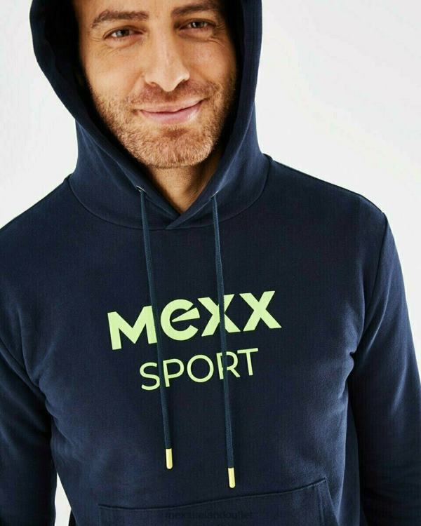 Mexx Hooded sweater Navy Blue 0T44H721 Men