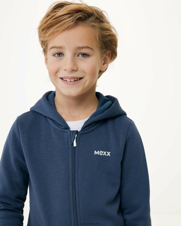 Mexx Hooded zipthrough Light Navy (Dark Denim) Blue 0T44H909 Boys
