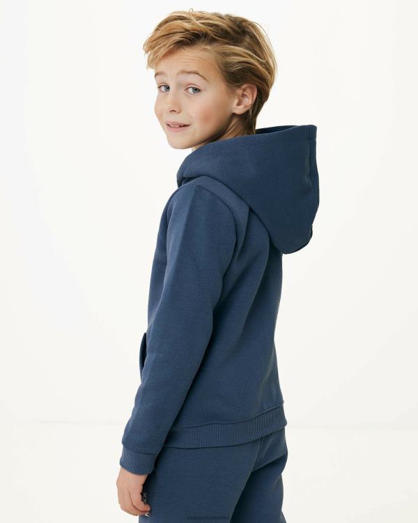 Mexx Hooded zipthrough Light Navy (Dark Denim) Blue 0T44H909 Boys