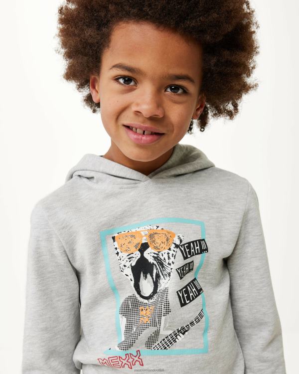 Mexx Hoody with artwork Melee Grey 0T44H944 Boys