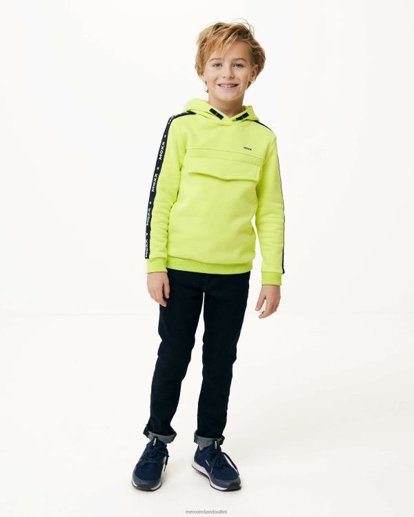 Mexx Hoody with kangeroo pocket Neon Yellow 0T44H959 Boys