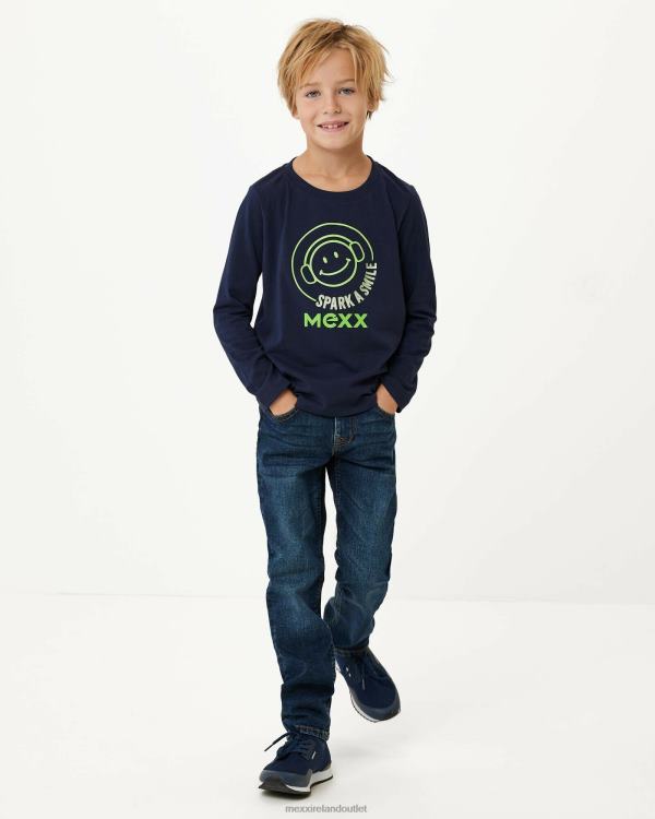 Mexx JESS Regular waist/Straight leg jeans Blue 0T44H951 Boys