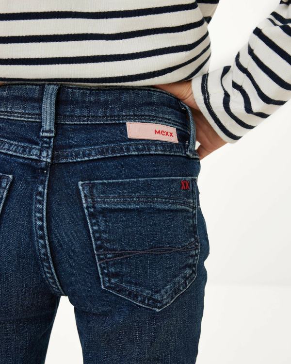 Mexx JUNO Mid waist/Slim leg jeans Dark Blue 0T44H781 Girls