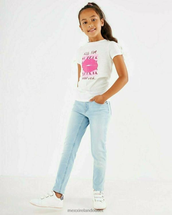 Mexx JUNO Mid waist/Slim leg jeans Sky Blue 0T44H845 Girls
