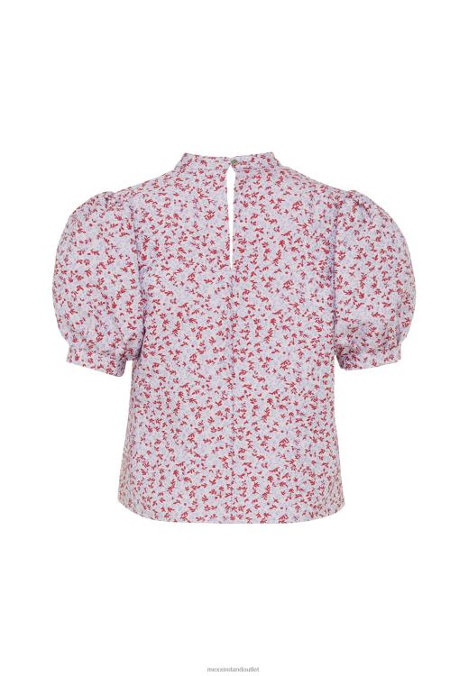 Mexx Jacquard Top Pink Multicolor 0T44H13 Women