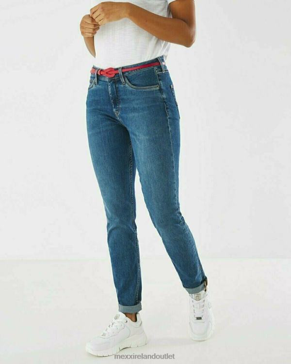 Mexx Jenna Mid Waist Jeans Blue 0T44H206 Women