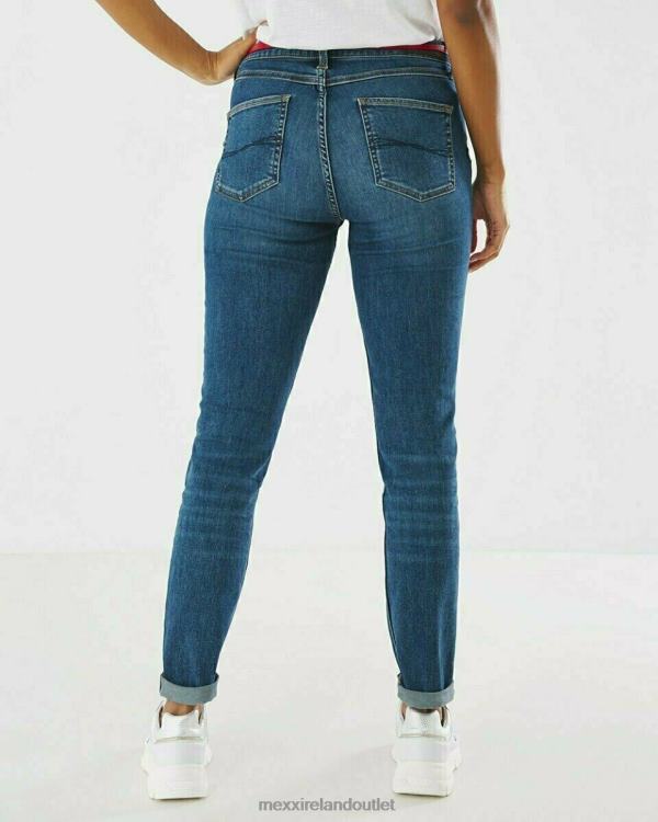 Mexx Jenna Mid Waist Jeans Blue 0T44H206 Women