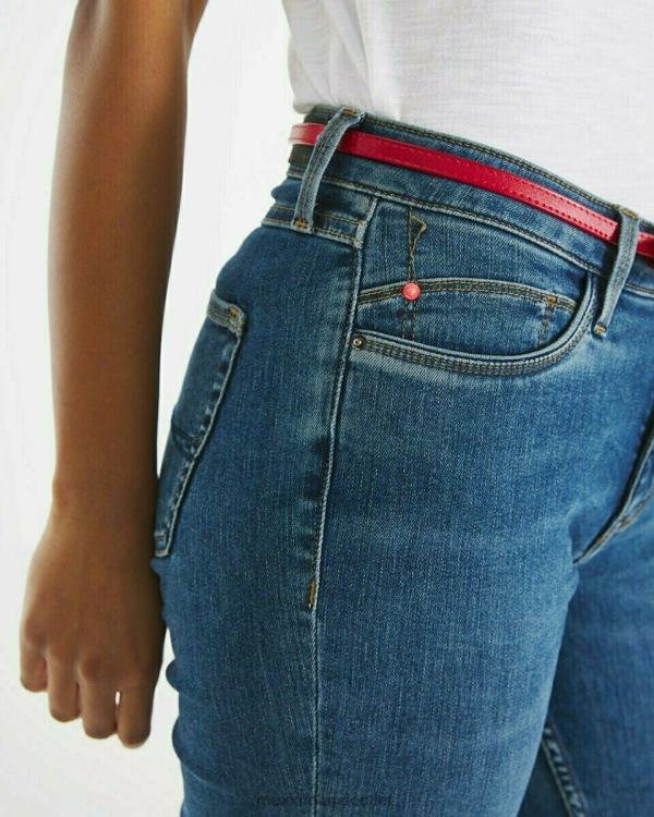 Mexx Jenna Mid Waist Jeans Blue 0T44H206 Women