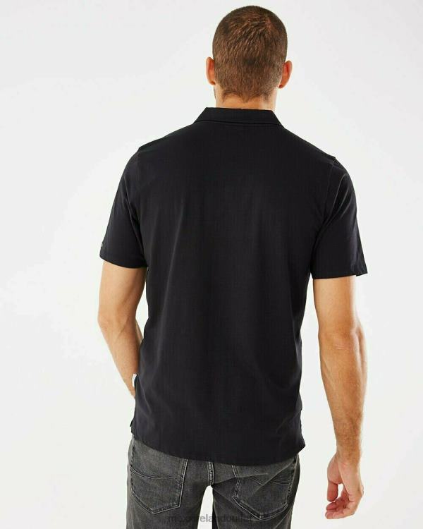 Mexx Jersey Polo Black Schwarz 0T44H560 Men