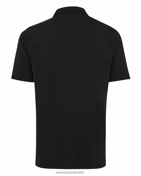 Mexx Jersey Polo Black Schwarz 0T44H560 Men