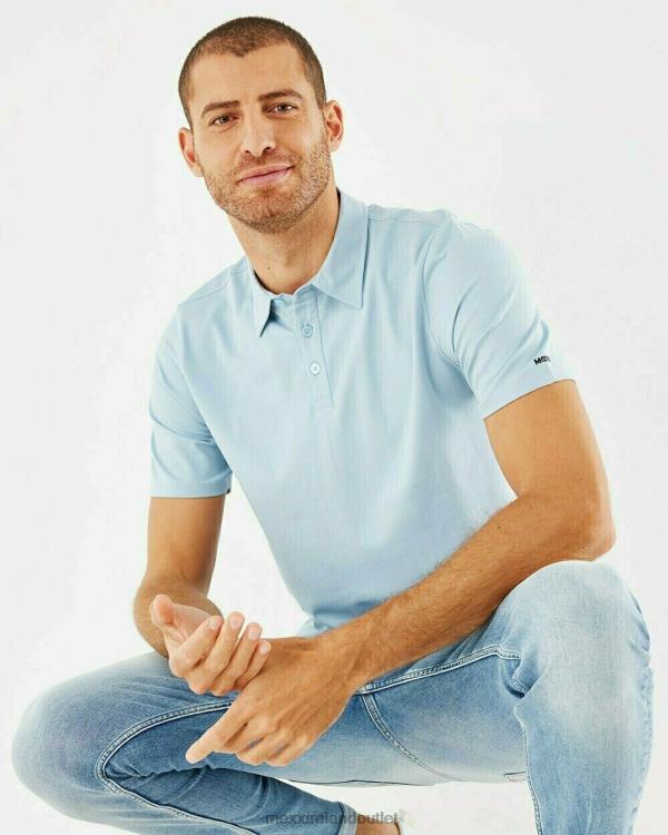 Mexx Jersey Polo Light Blue 0T44H564 Men