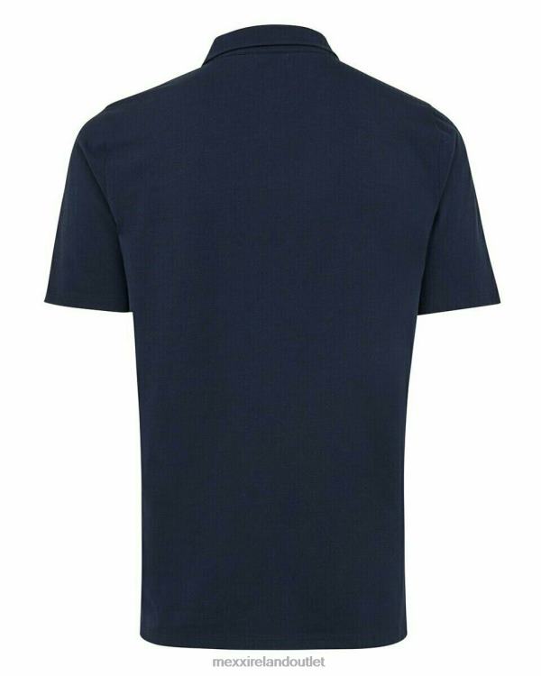 Mexx Jersey Polo Navy Blue 0T44H624 Men