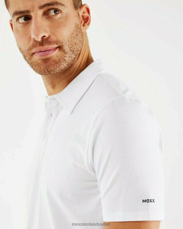 Mexx Jersey Polo White 0T44H589 Men