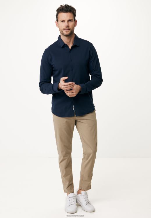 Mexx Jersey Shirt Basic Navy Blue 0T44H575 Men