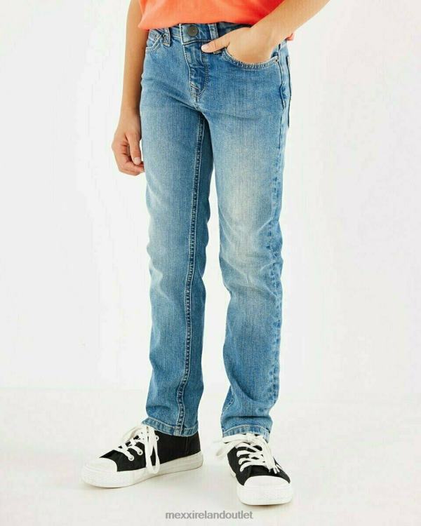 Mexx Jess straight leg jeans vintage used Blue 0T44H983 Boys