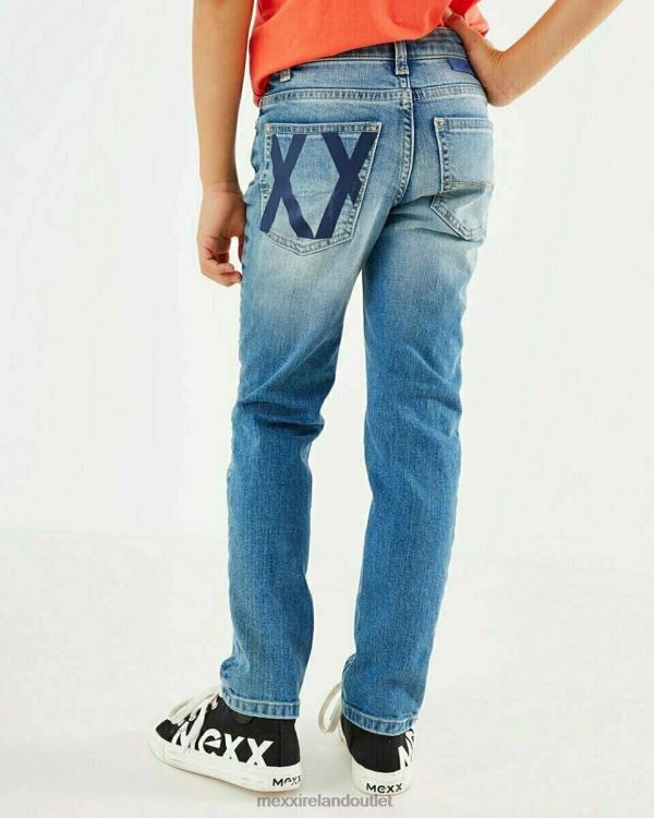 Mexx Jess straight leg jeans vintage used Blue 0T44H983 Boys