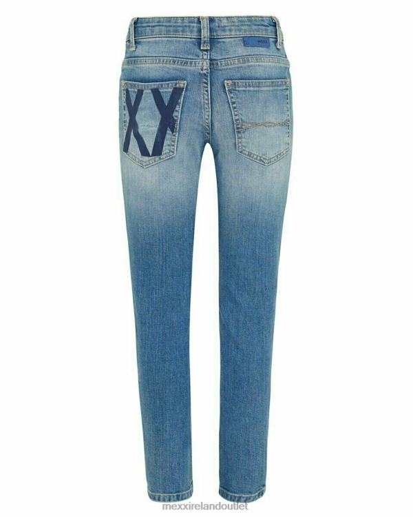 Mexx Jess straight leg jeans vintage used Blue 0T44H983 Boys