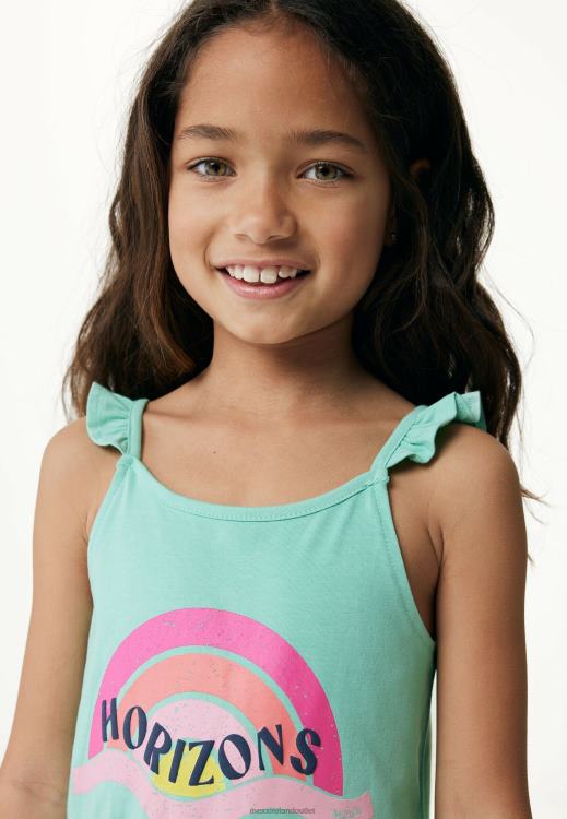Mexx Jumpsuit Artwork Light Green 0T44H780 Girls