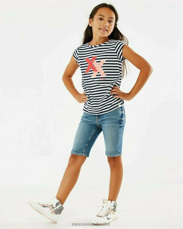 Mexx Juno short slim leg jeans vintage blue Blue 0T44H870 Girls