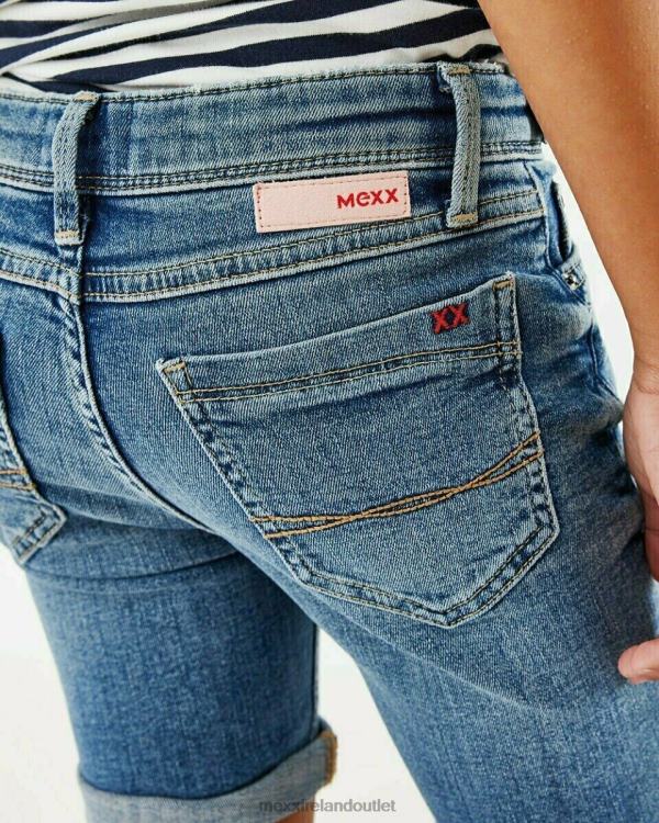 Mexx Juno short slim leg jeans vintage blue Blue 0T44H870 Girls