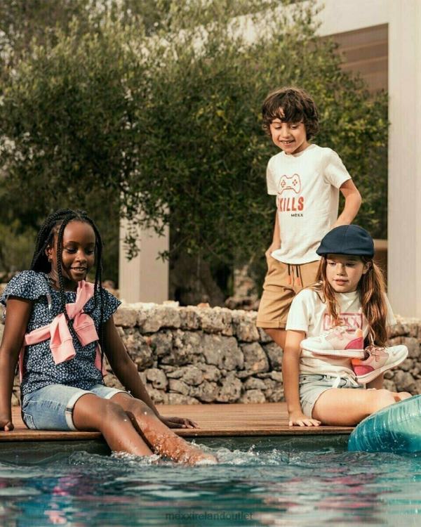 Mexx Juno short slim leg jeans vintage blue Blue 0T44H870 Girls