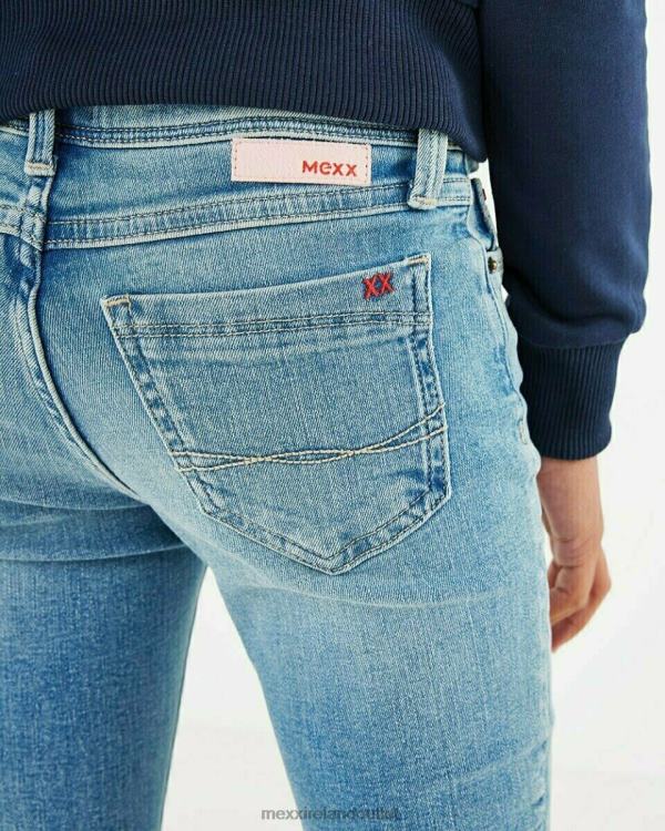 Mexx Juno slim leg jeans light vintage Blue 0T44H871 Girls