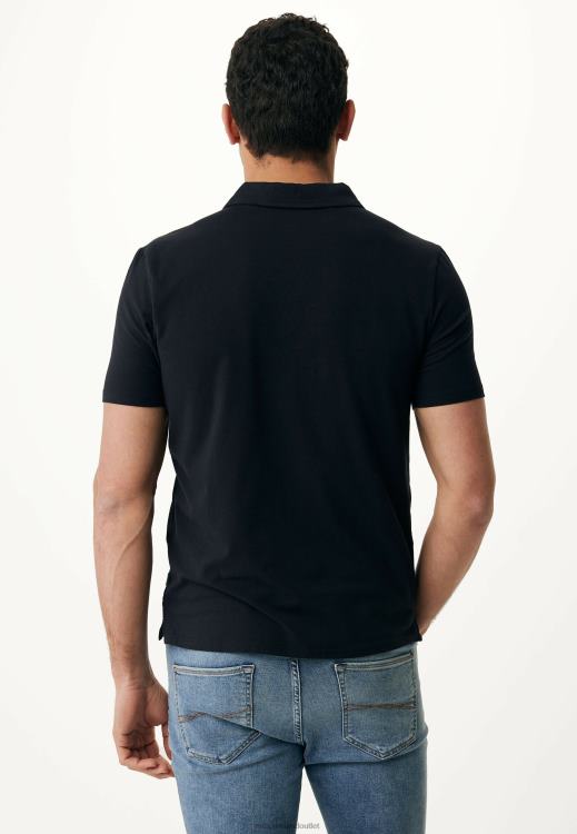 Mexx Kevin Polo Black Schwarz 0T44H554 Men