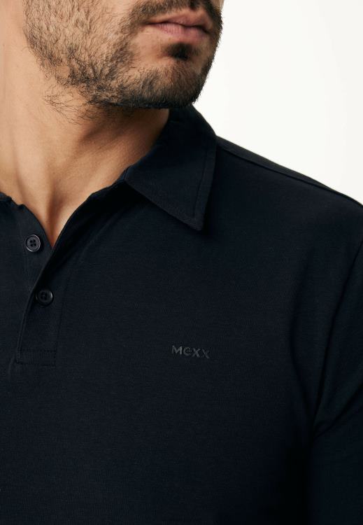 Mexx Kevin Polo Black Schwarz 0T44H554 Men