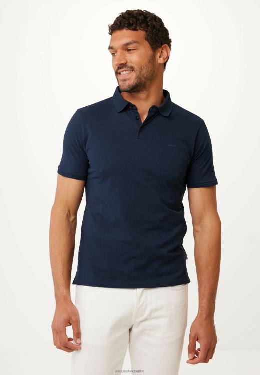 Mexx Kevin Polo Navy Blue 0T44H553 Men