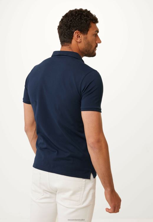 Mexx Kevin Polo Navy Blue 0T44H553 Men