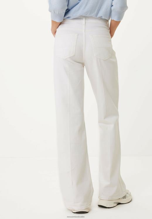 Mexx Kim High Waist Jeans Off White Beige 0T44H60 Women