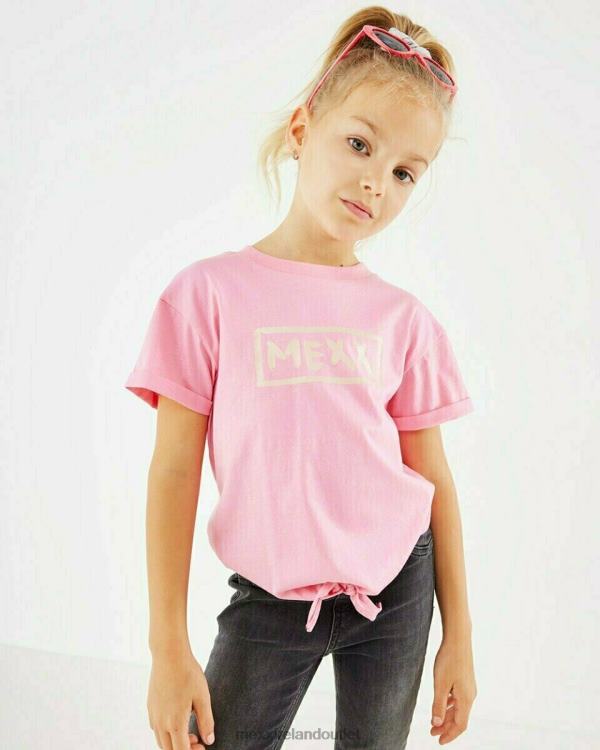 Mexx Knotted glitter T-shirt Pink 0T44H796 Girls