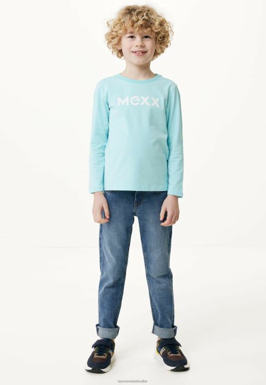 Mexx Long Sleeve T-shirt Rubber Print Blue 0T44H903 Boys