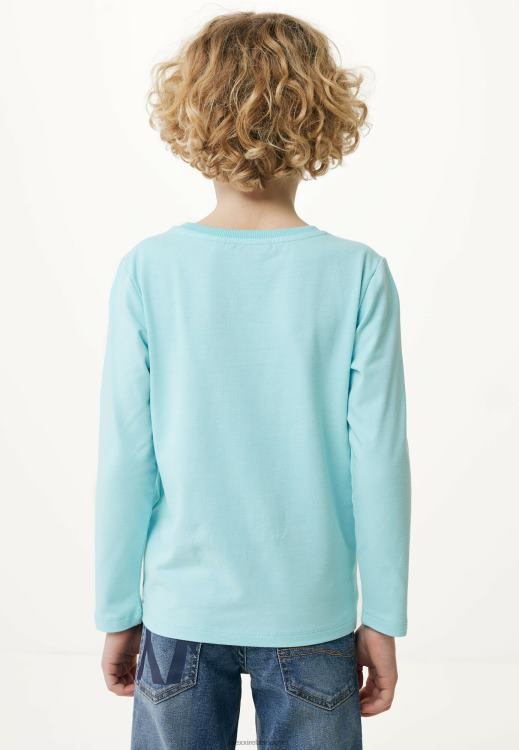 Mexx Long Sleeve T-shirt Rubber Print Blue 0T44H903 Boys
