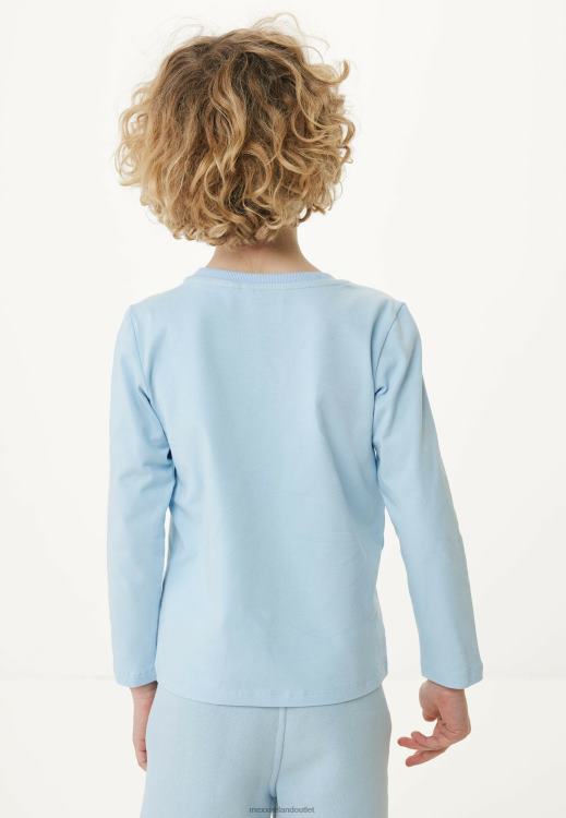 Mexx Long Sleeve T-shirt Rubber Print Light Blue 0T44H898 Boys