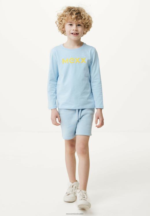 Mexx Long Sleeve T-shirt Rubber Print Light Blue 0T44H898 Boys