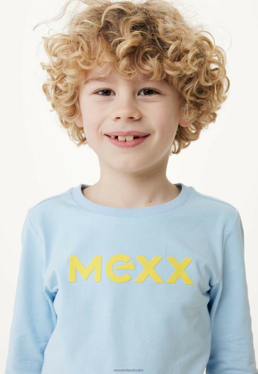 Mexx Long Sleeve T-shirt Rubber Print Light Blue 0T44H898 Boys