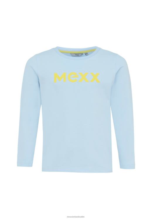 Mexx Long Sleeve T-shirt Rubber Print Light Blue 0T44H898 Boys