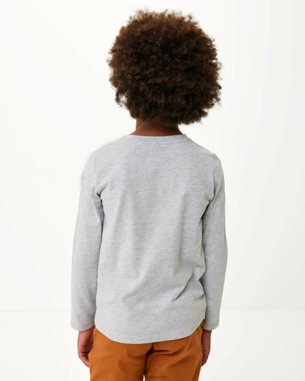 Mexx Long sleeve artwork t-shirt Melee Grey 0T44H940 Boys