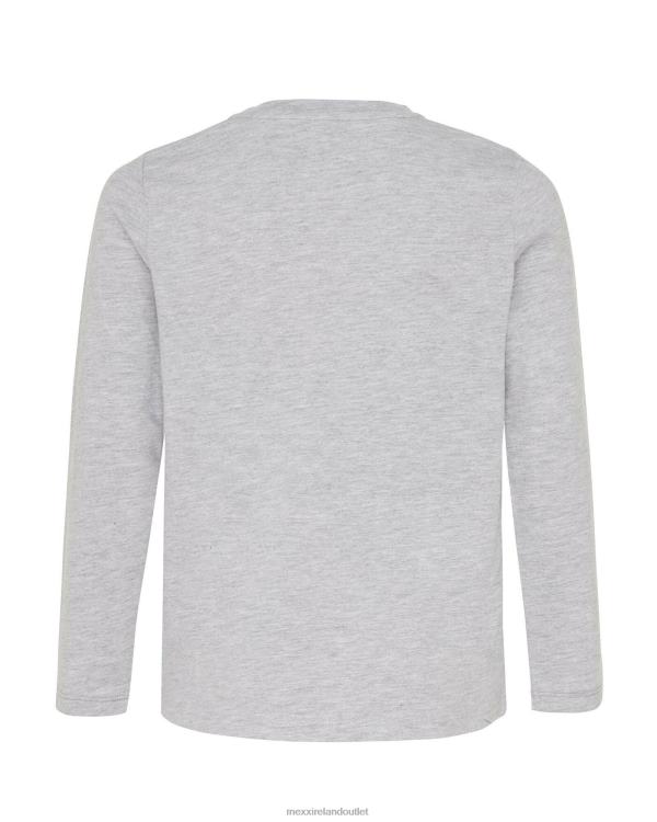 Mexx Long sleeve artwork t-shirt Melee Grey 0T44H940 Boys