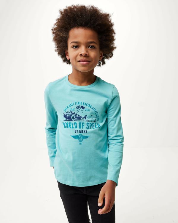 Mexx Long sleeve artwork t-shirt Ocean Blue 0T44H941 Boys
