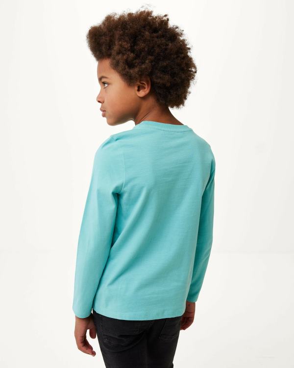 Mexx Long sleeve artwork t-shirt Ocean Blue 0T44H941 Boys