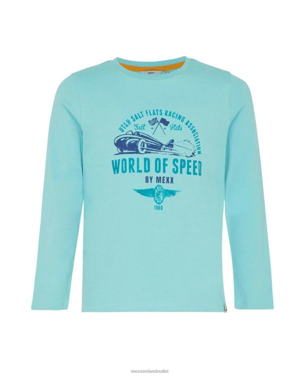 Mexx Long sleeve artwork t-shirt Ocean Blue 0T44H941 Boys